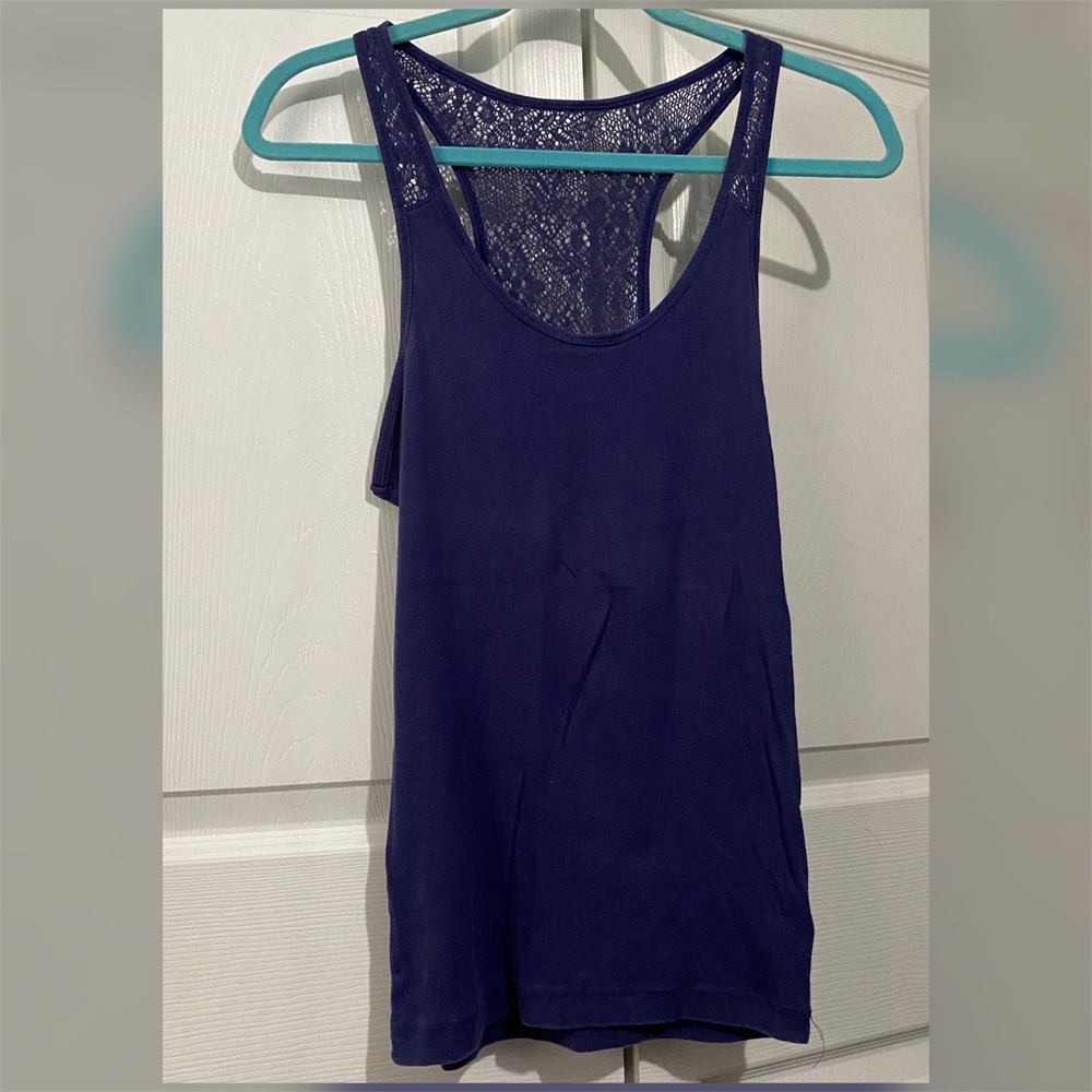 Navy Blue Tank Top